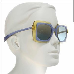 Emilio Pucci square sunglasses 54 mm with case